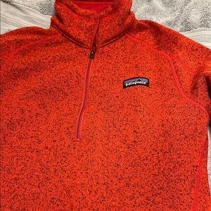 Patagonia Red Quarter-Zip Pullover
